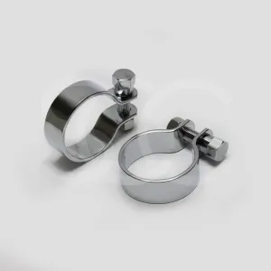 1-7/8 CHROME MUFFLER CLAMPS