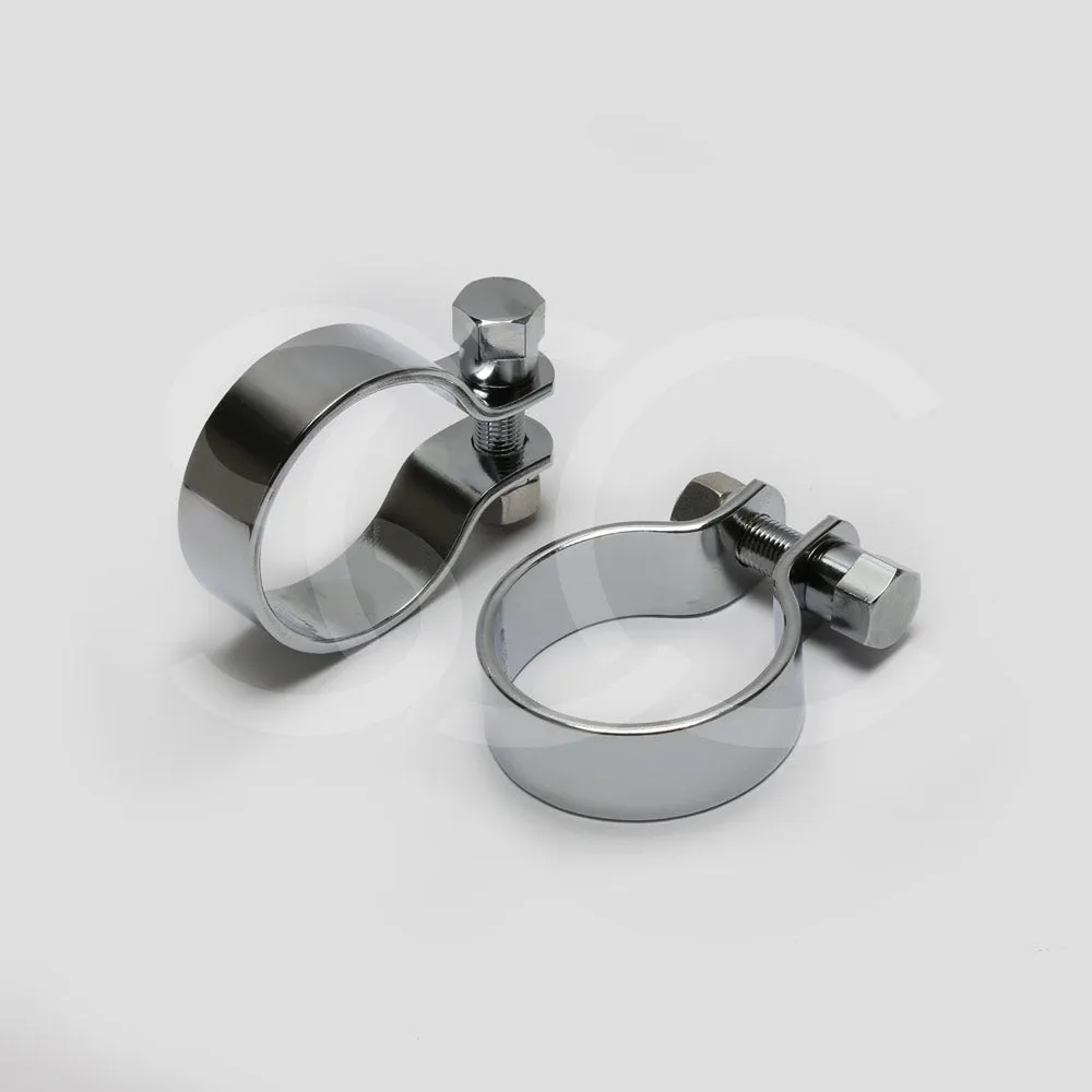 1-7/8 CHROME MUFFLER CLAMPS