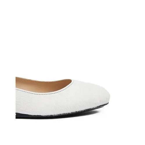  (254mm) Streamlined US White XXW0UK0K3717L7168I ballerina 38 ladies - 7.5 Fast dispatch Tods EUR