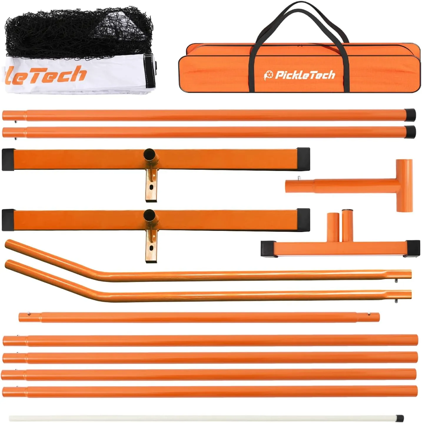 4.0 Slim Version Portable Pickleball Nets Outdoor Game 22 FT Pickleball Net-USAPA Regulation Size-Pickle Ball Net System with Carrying Bag for Driveway