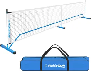 4.0 Slim Version Portable Pickleball Nets Outdoor Game 22 FT Pickleball Net-USAPA Regulation Size-Pickle Ball Net System with Carrying Bag for Driveway
