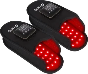 4000mAh Cordless Red Light Therapy for Feet、Rechargeable Portable Infrared Light Therapy Pad Device for Feet Toes Instep Heel Home Travel Use 136 Red Lights  68 Infrared Lights (2Pack)