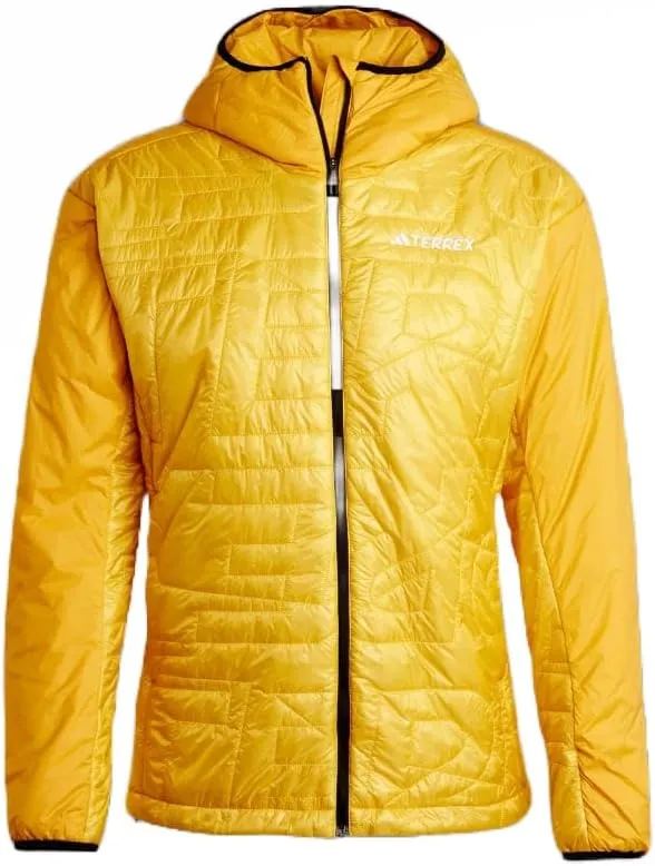 ADIDAS TERREX MEN'S XPERIOR VARILITE PRIMALOFT HOODED JACKET, Preloved Yellow, XL