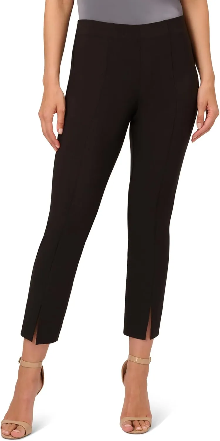 Adrianna Papell Women's Pull on Pant with Front Slit