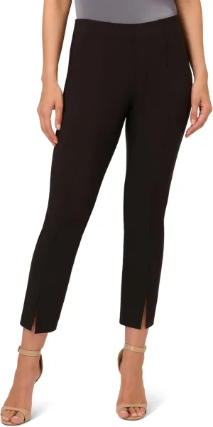 Adrianna Papell Women's Pull on Pant with Front Slit