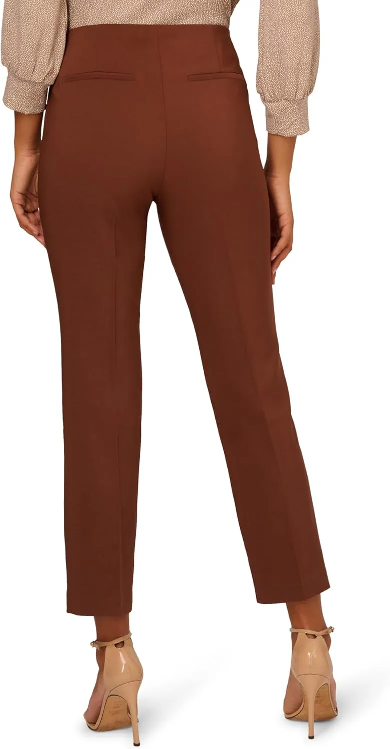 Adrianna Papell Women's Pull on Pant with Front Slit