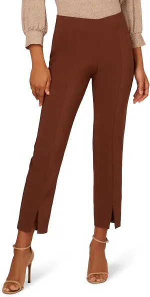 Adrianna Papell Women's Pull on Pant with Front Slit