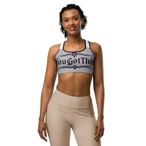 All-Over Print Sports Bra