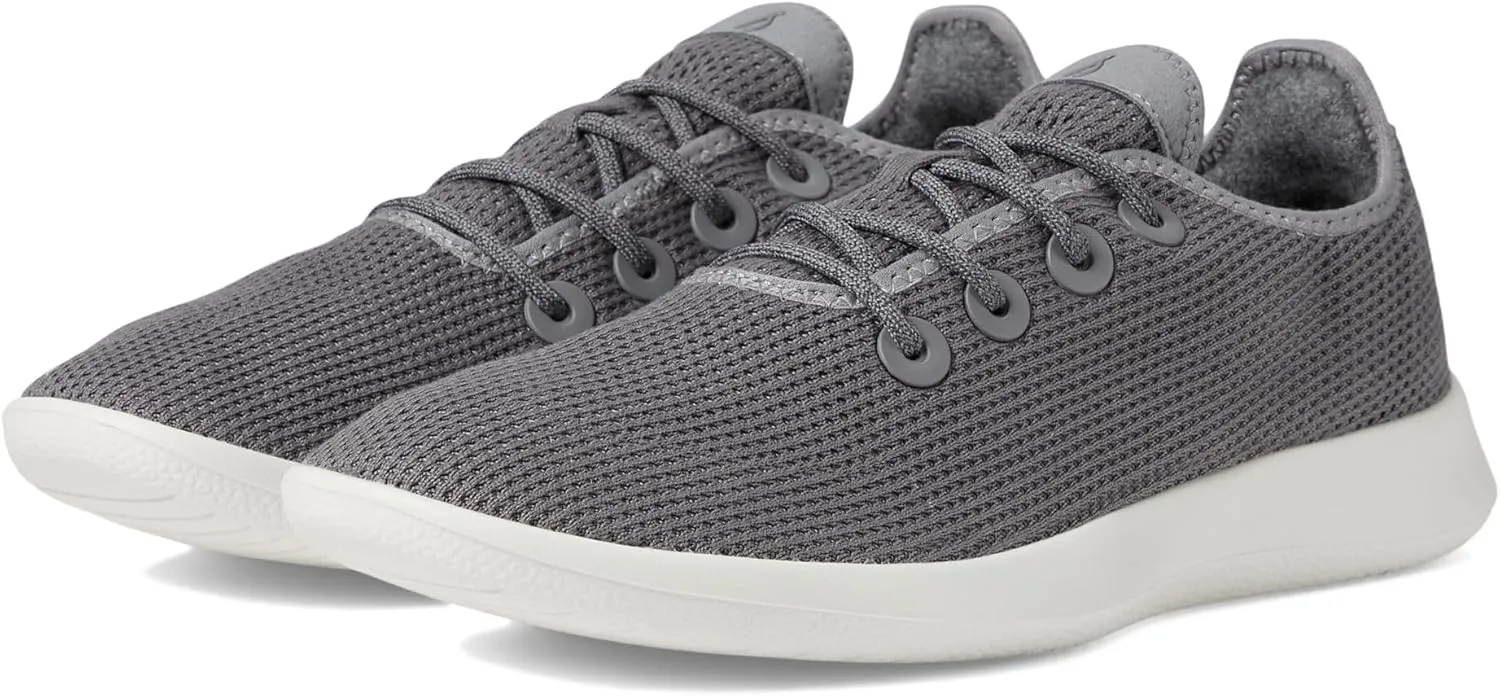 Allbirds Men's Tree Runner Sneaker, Mist (White), 10