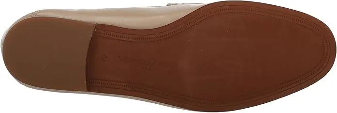 Almond Edelman On Vamp Sam Slip Leather Toe Classic Sandshell Practical Loafers Loraine Robust security