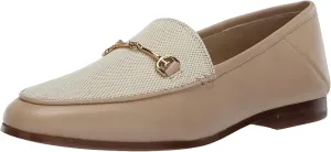 Almond Edelman On Vamp Sam Slip Leather Toe Classic Sandshell Practical Loafers Loraine Robust security