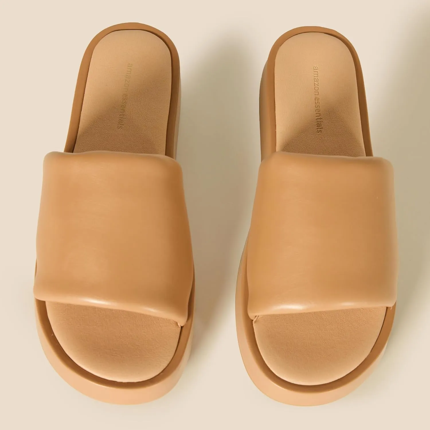 Amazon Essentials Women's Slide Flatform Sandal