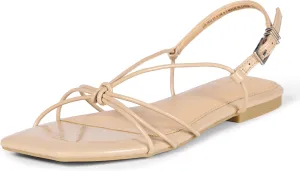 Amazon Essentials Women's Strappy Flat Sandals