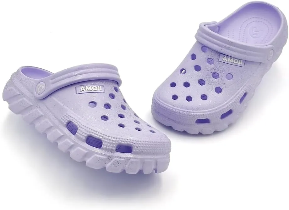 Amoji Kid Garden Clogs Slip On Shoes