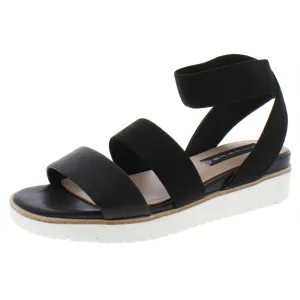 Ankle Black Fitted Steve Wedge Sandals Same-day shipping Strappy Gambel Strap Low Secure transactions Madden