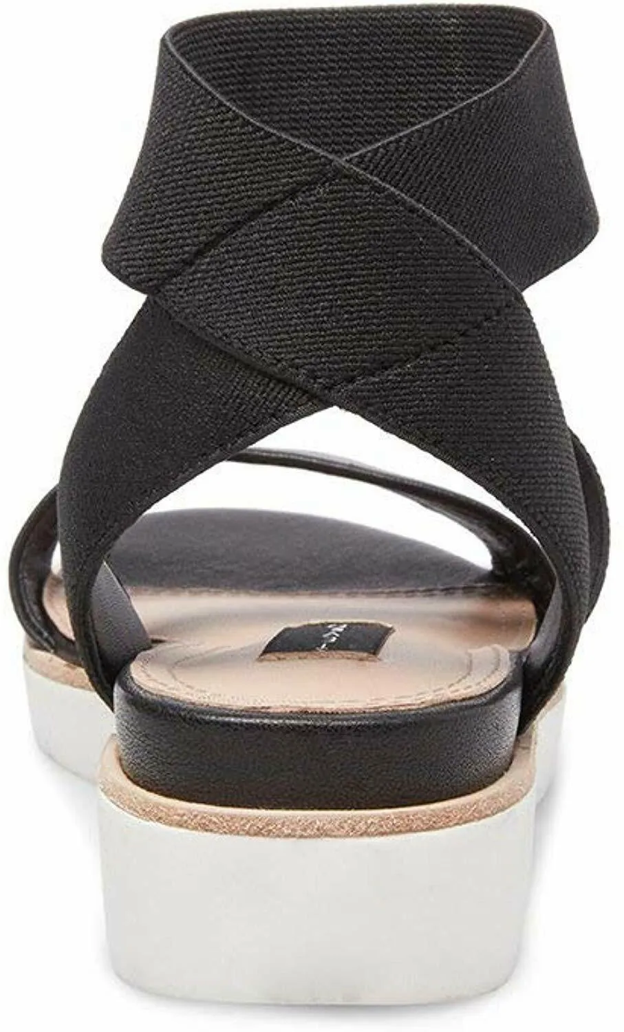 Ankle Black Fitted Steve Wedge Sandals Same-day shipping Strappy Gambel Strap Low Secure transactions Madden