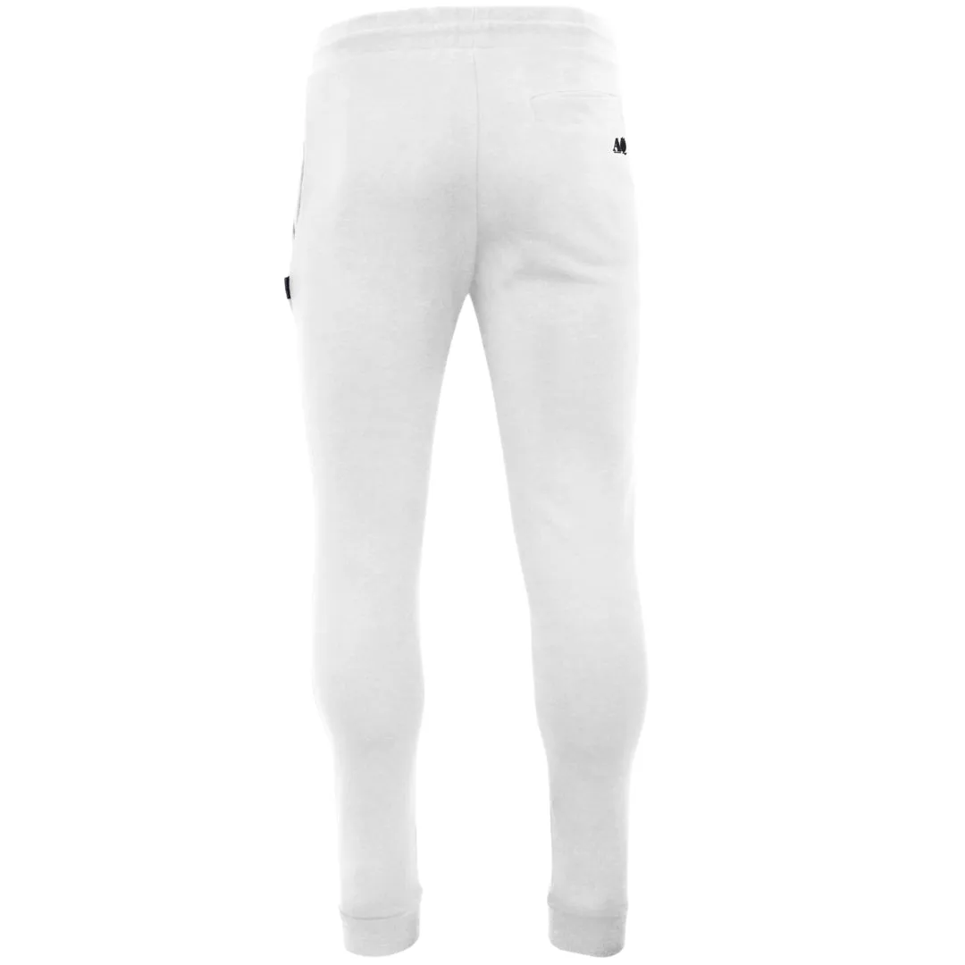 Aquascutum Mens Sweat Pants PAAI02 01 White