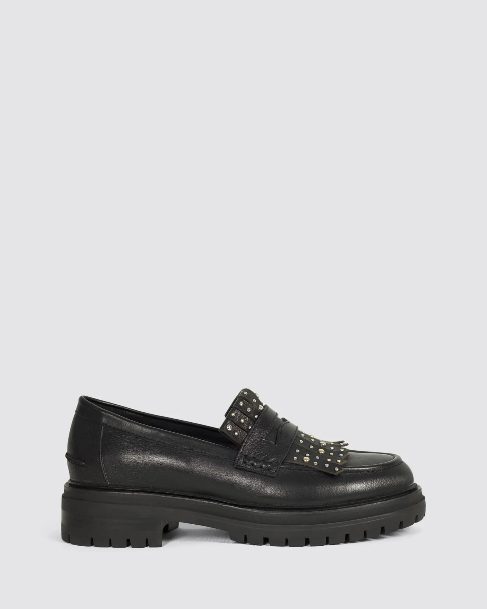 ARNAY LOAFERS BLACK LEATHER