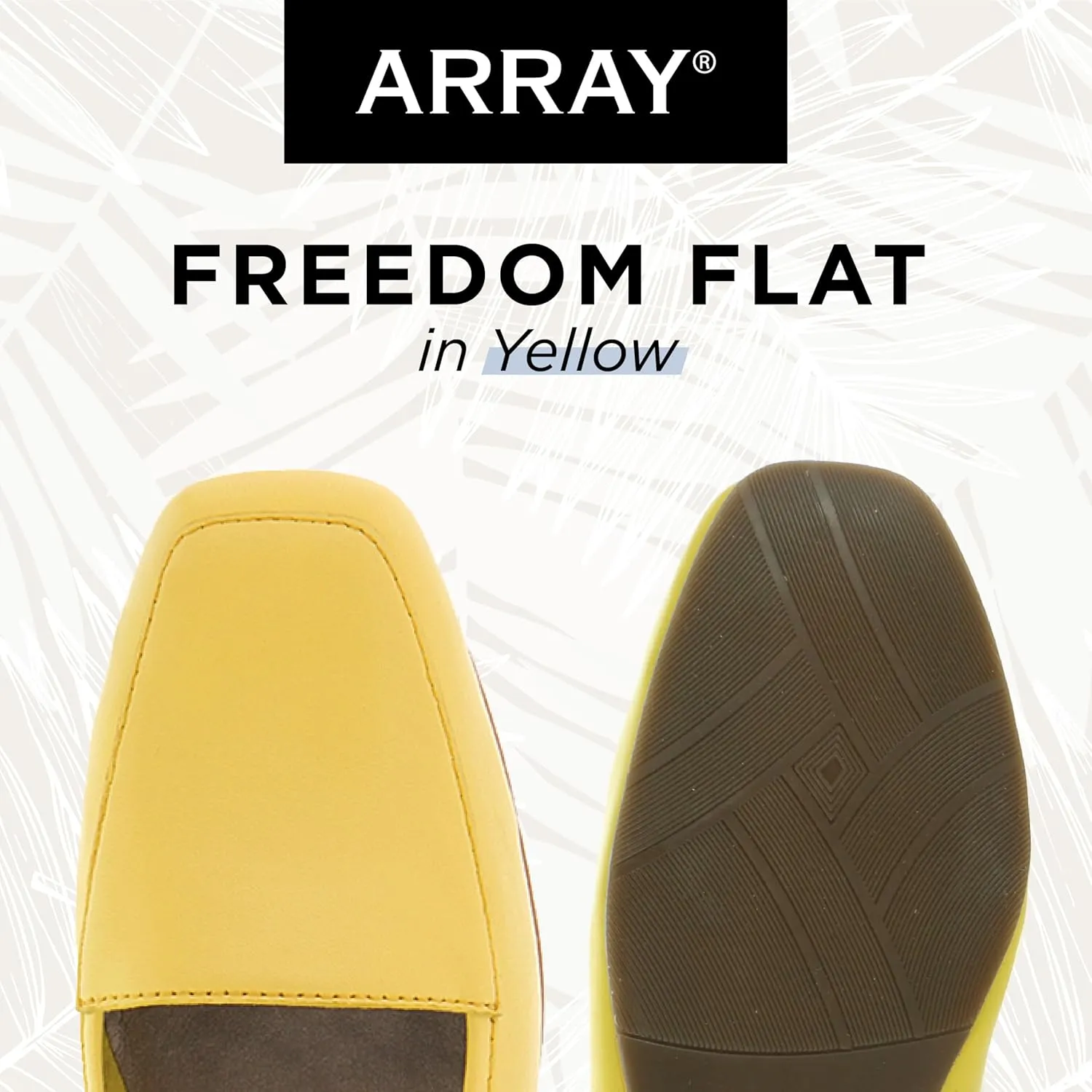 ARRAY Women’s Freedom Leather Slip-On Dress Flat