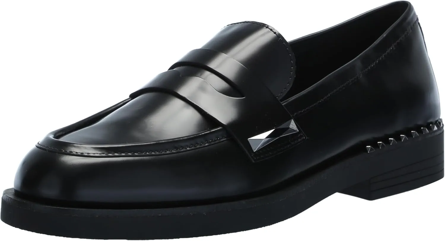 ASH Women's Whisper Stud 2 Loafer Shoes-Chic Leather Design, Comfortable Fit, Versatile Style for Everyday Wear