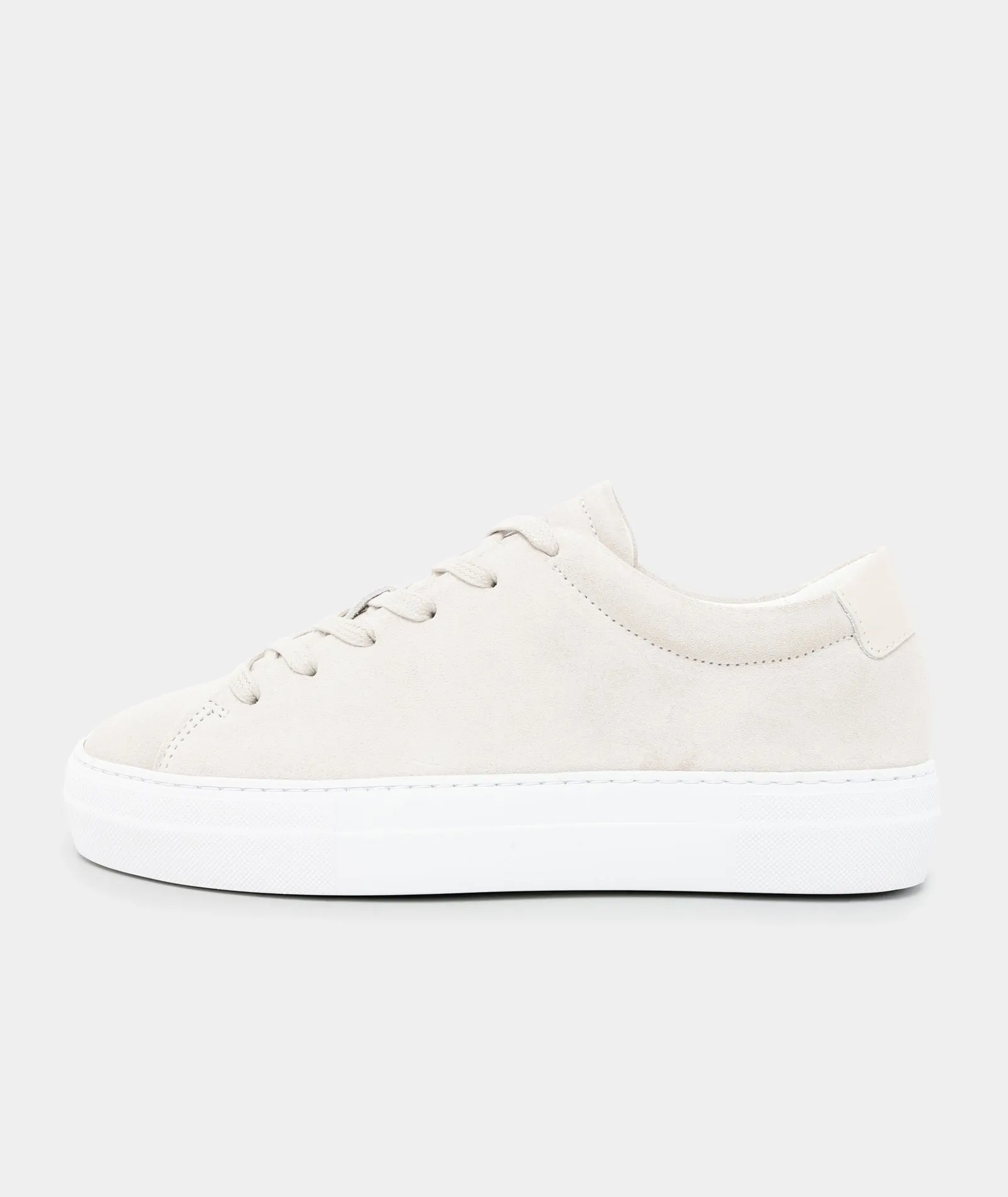 Attentive support Ella Off White Great deal Suede -