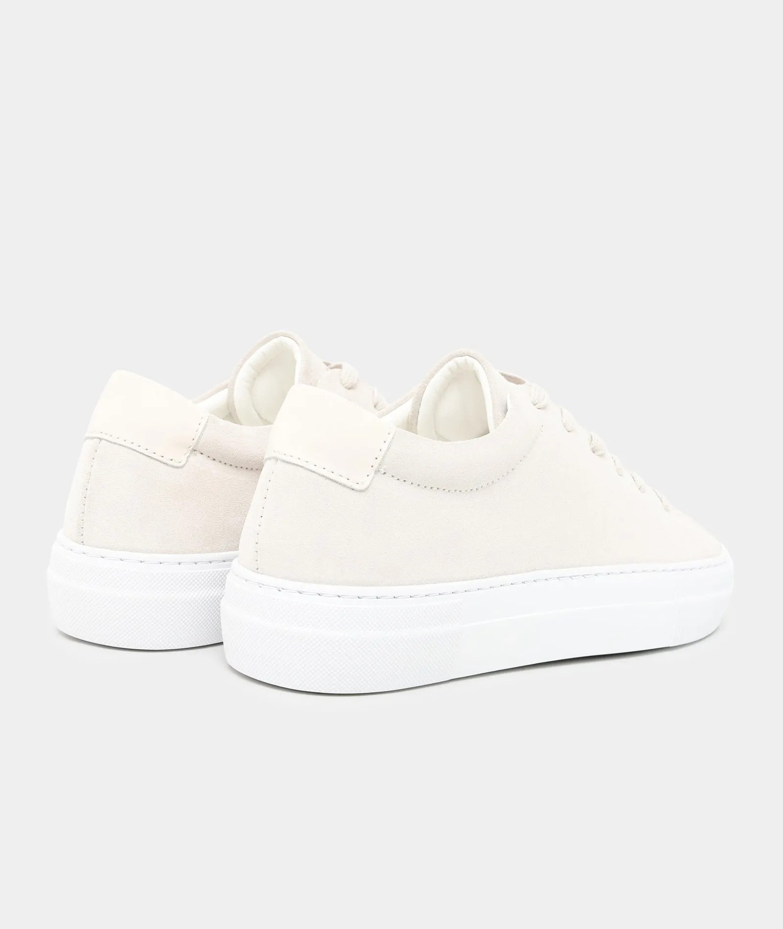 Attentive support Ella Off White Great deal Suede -