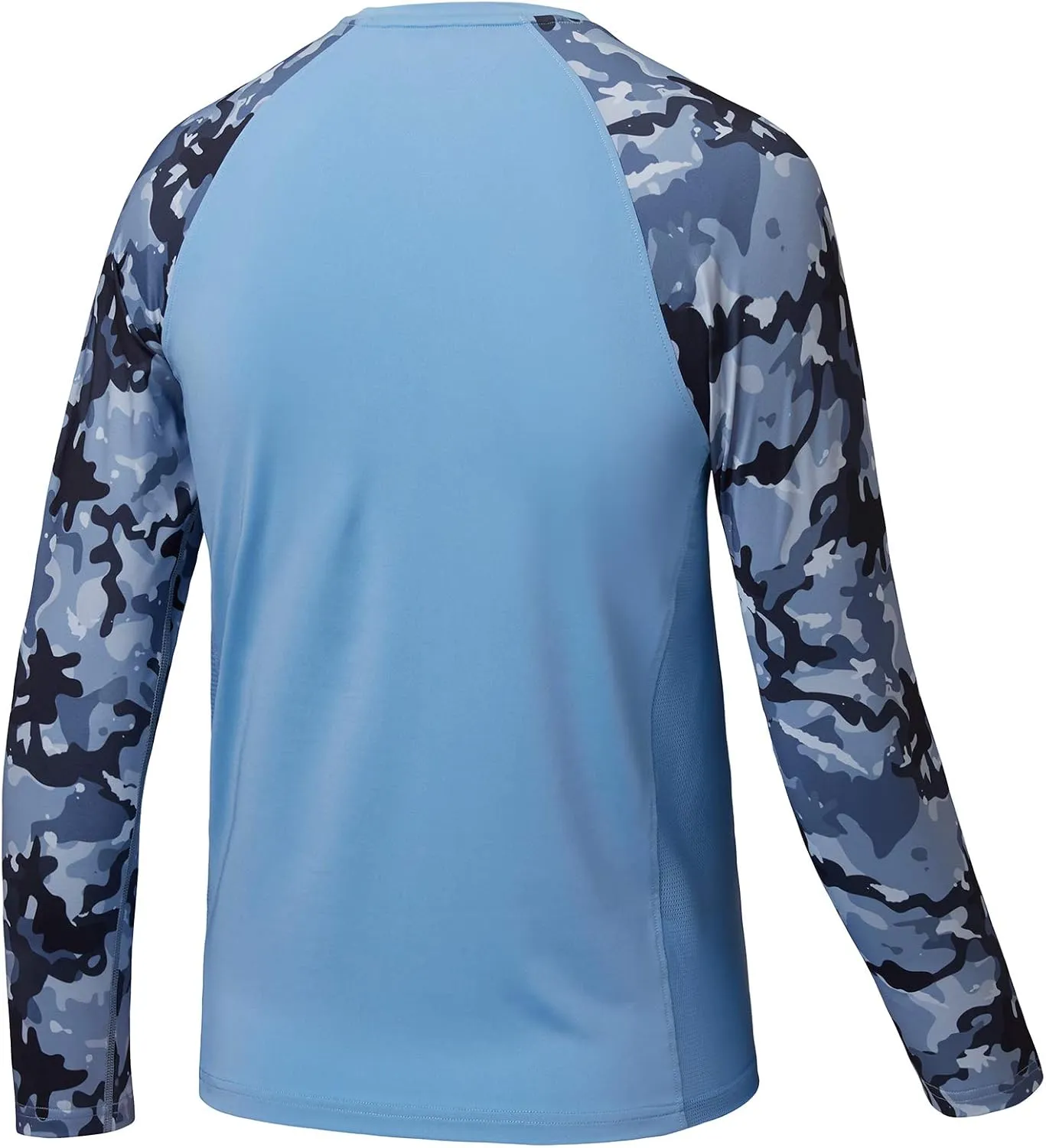 BASSDASH Youth UPF50  Camo Long Sleeve Fishing Shirt UV Protection Quick Dry Tee