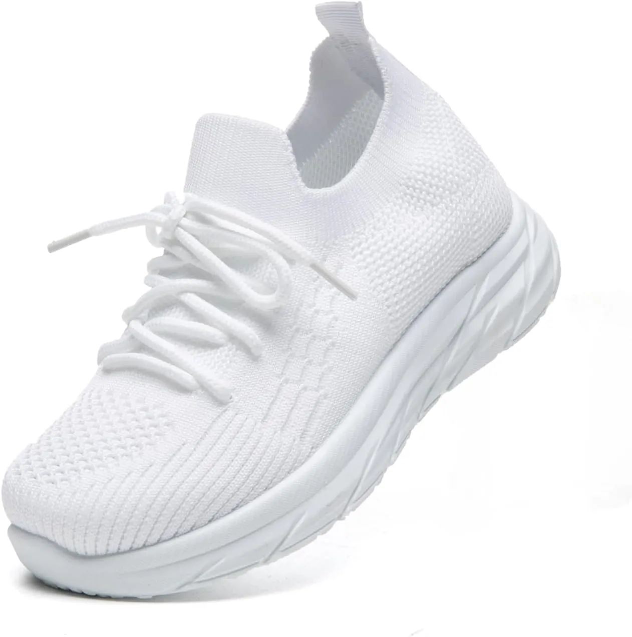 Bernal Girl/Boys Slip-On Sneakers Toddler/Little Kid/Big Kid Lightweight Fashion Breathable Tennis Walking Shoes Non Slip Runing Shoes