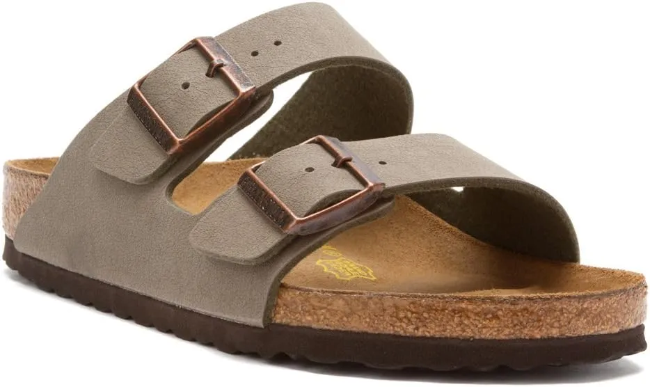 Birkenstock Men's Suede Soft Footbed Arizona Sandal