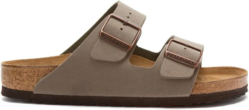 Birkenstock Men's Suede Soft Footbed Arizona Sandal