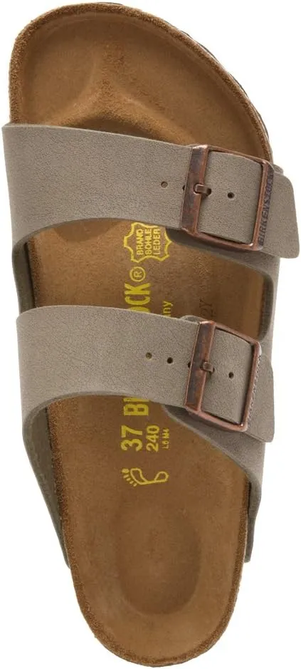 Birkenstock Men's Suede Soft Footbed Arizona Sandal