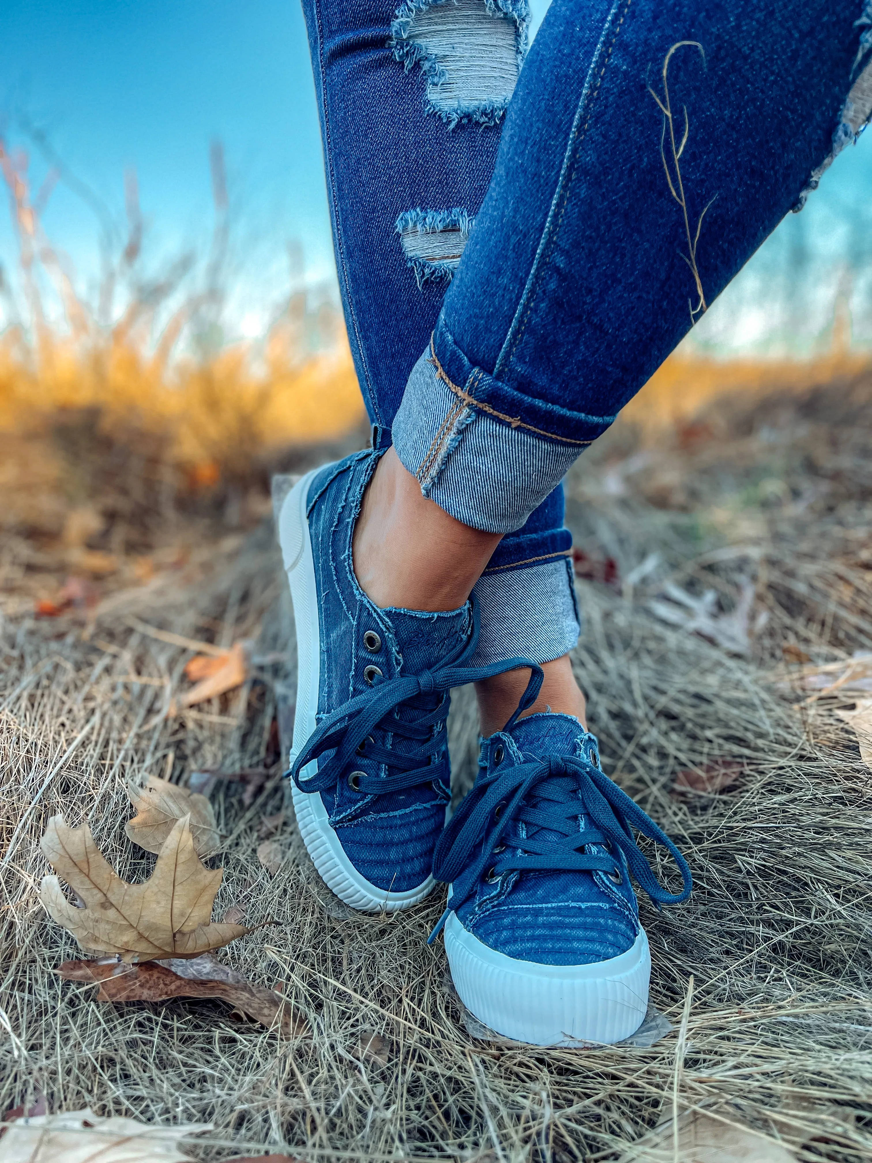 Blowfish Bento Blue Clay Sneaker