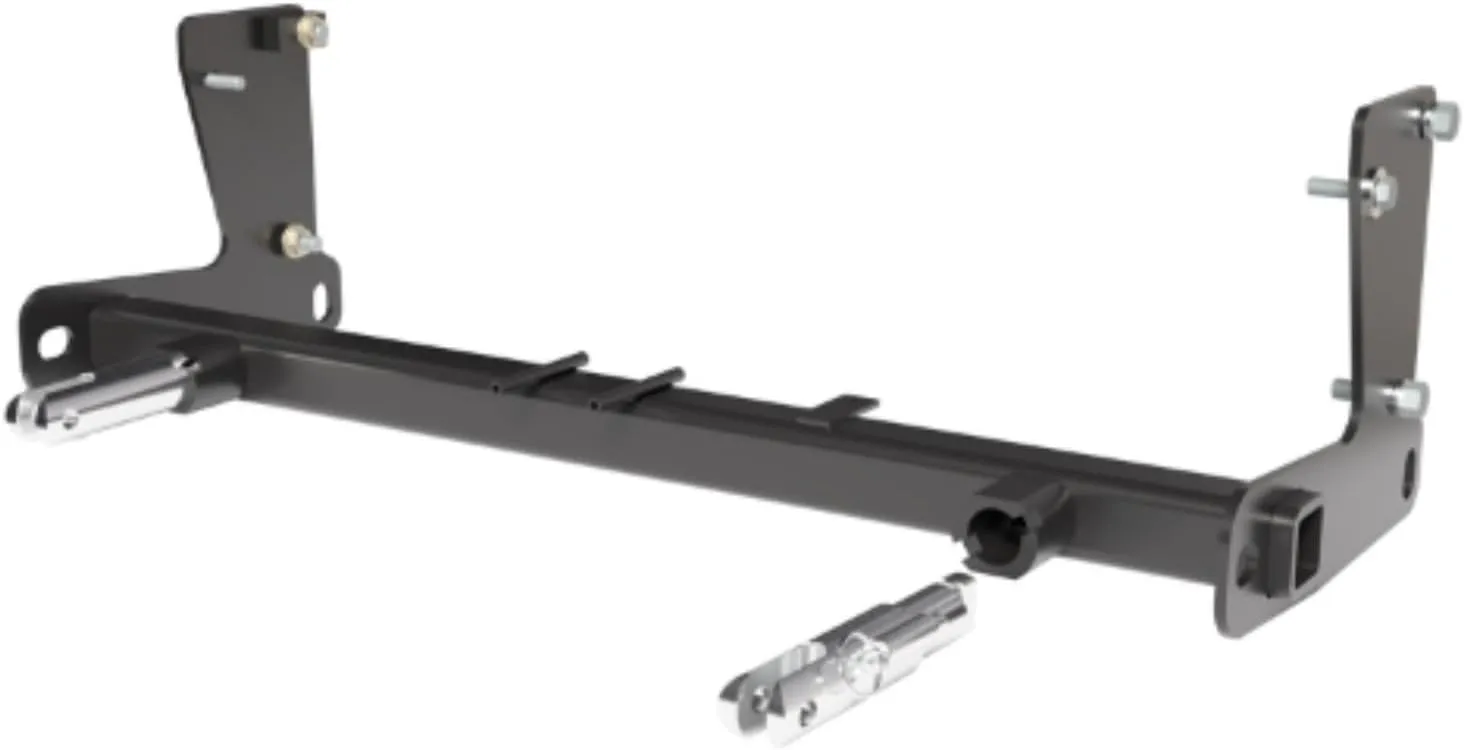 Blue Ox Alpha 2 Tow Bar & Baseplate Combo with Electrical Cable Extension, EZ Light Wiring & Patriot Flat Tow Brake fits 2018 2025 Wrangler JL | Includes TrendsAuto Decal