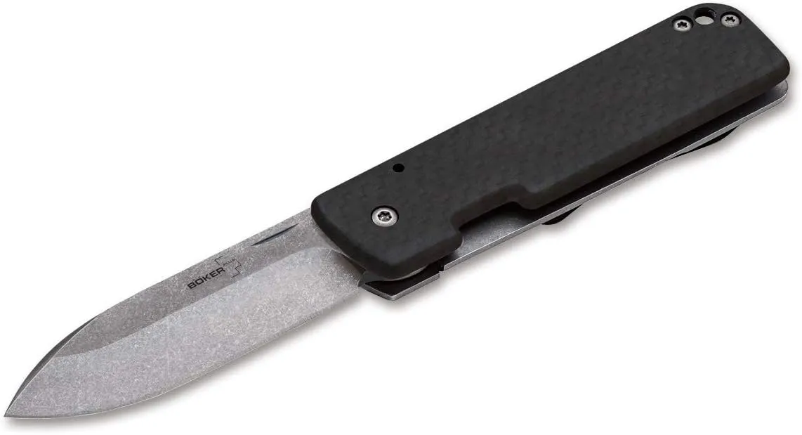 Boker Plus Lancer 42 Folding Frame Lock Pocket Knife – Designed by Serge Panchenko