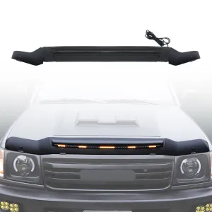 Bonnet Protector with LED Light for Toyota Land Cruiser 70 76 78 79 Series 2007-2023 LC70 LC76 LC78 LC79