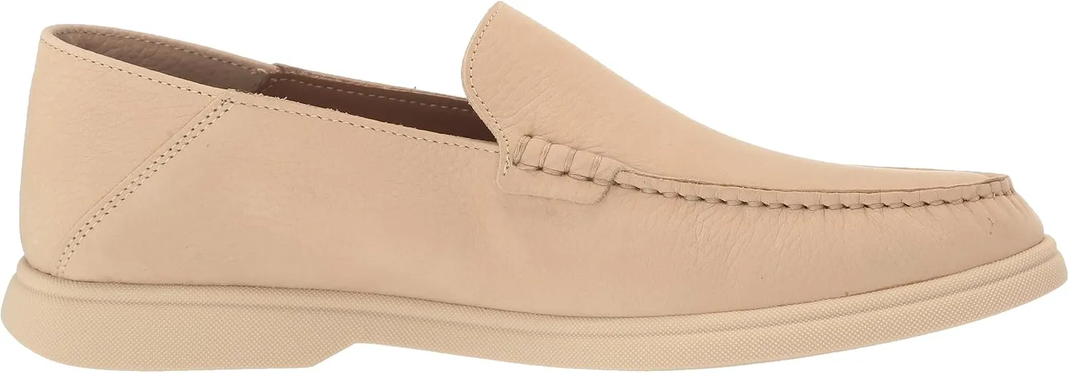 BOSS Men's Nubuck Leather Moccasin Loafer Driving Style