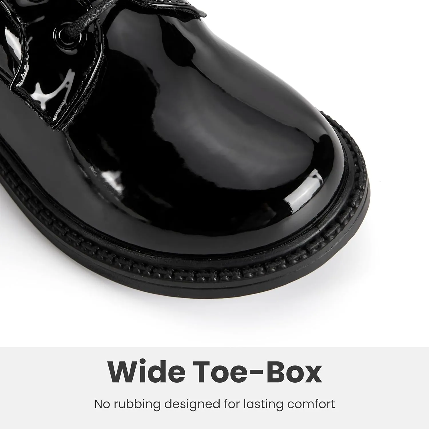 Boys Girls Dress Shoes Toddler Little Big Kid Oxford Shoes PU Leather School Uniform Wedding Loafer Flats White Baby Black Brown Lace-Up Casual Comfort Classic Formal Slip-On Walking Outdoor Party