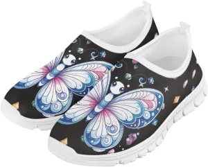 Boys Girls Slip On Casual Shoes Soft Loafers Lightweight Walking Hiking Shoes Non Slip Sport Sneakers for Little Big Kids Size 11-15