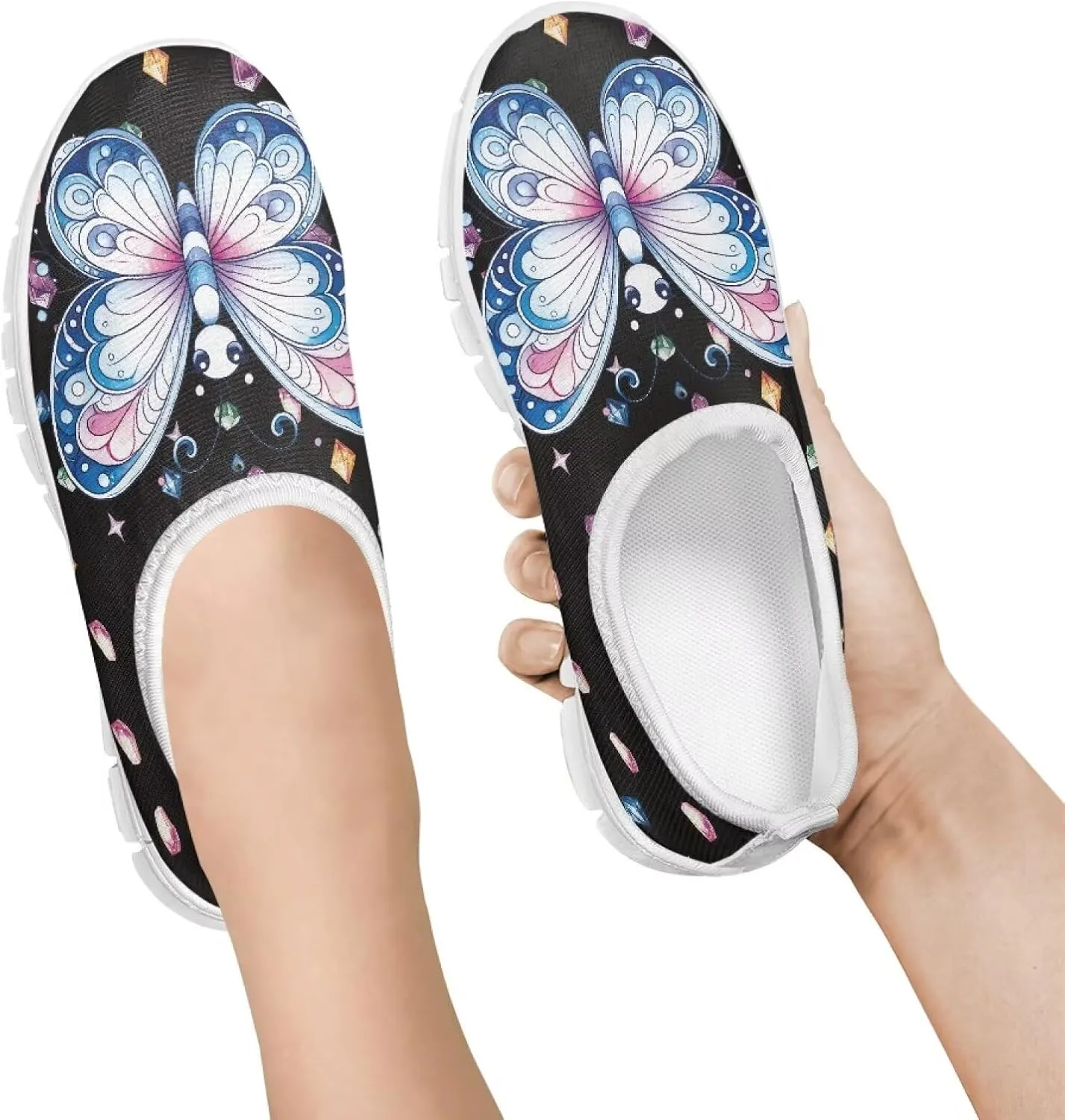 Boys Girls Slip On Casual Shoes Soft Loafers Lightweight Walking Hiking Shoes Non Slip Sport Sneakers for Little Big Kids Size 11-15