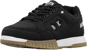 British Knights Men's Metros Sneaker, Black/White/Tan Gum, 12