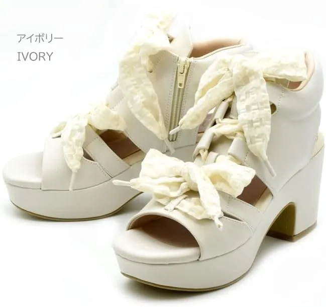 By Ashinagaojisan 8490103 Thick Sole Sandals Gladiator