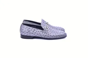 C02206- 5405 Genuine Ostrich- Grey