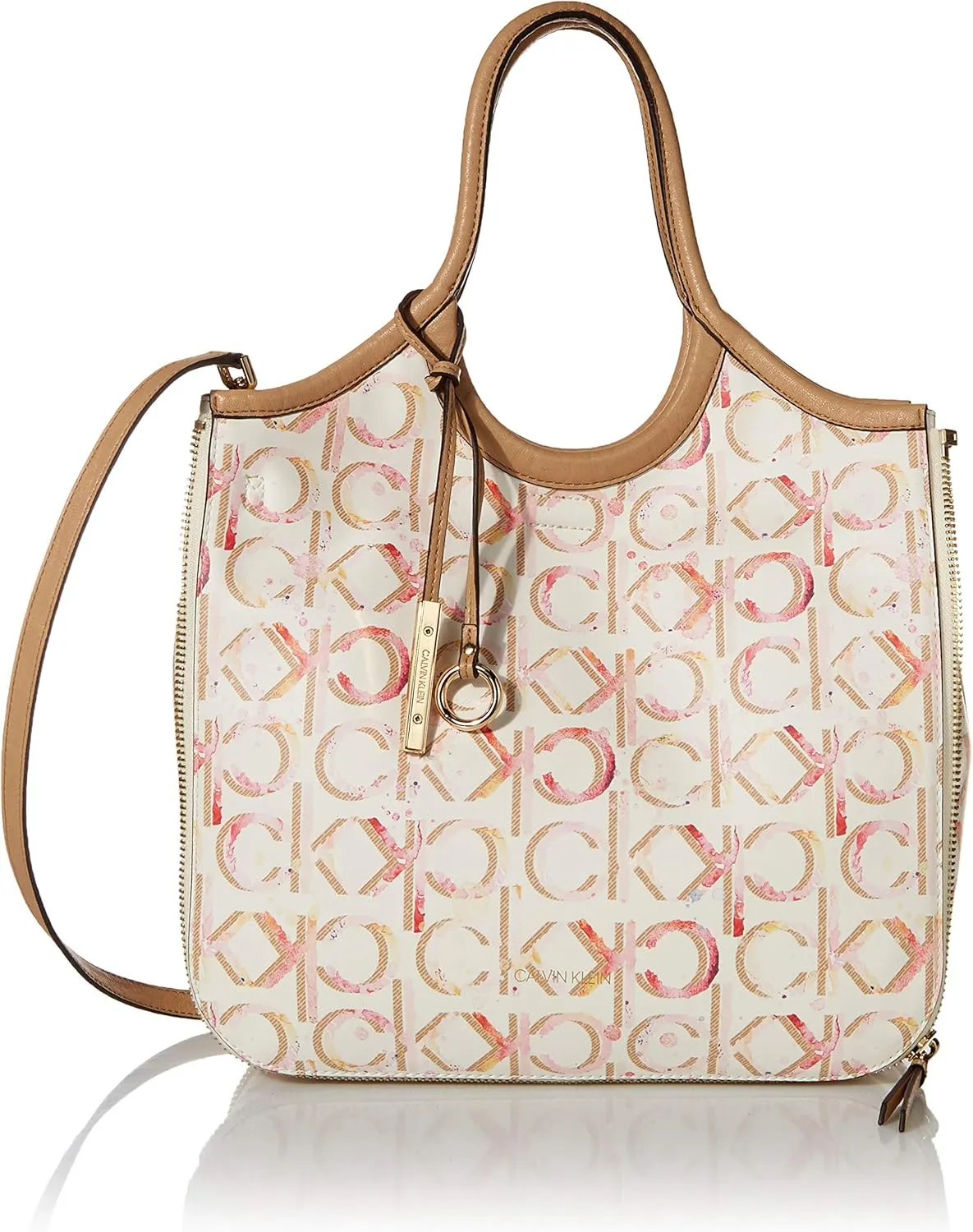 Calvin Klein Gabrianna Novelty Slim Side Zip Tote