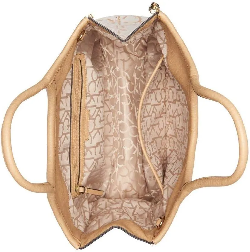 Calvin Klein Gabrianna Novelty Slim Side Zip Tote