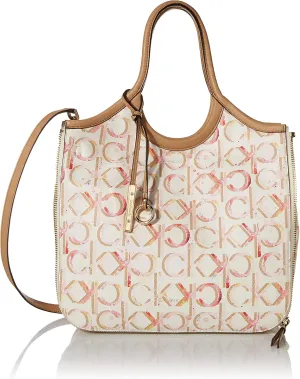 Calvin Klein Gabrianna Novelty Slim Side Zip Tote