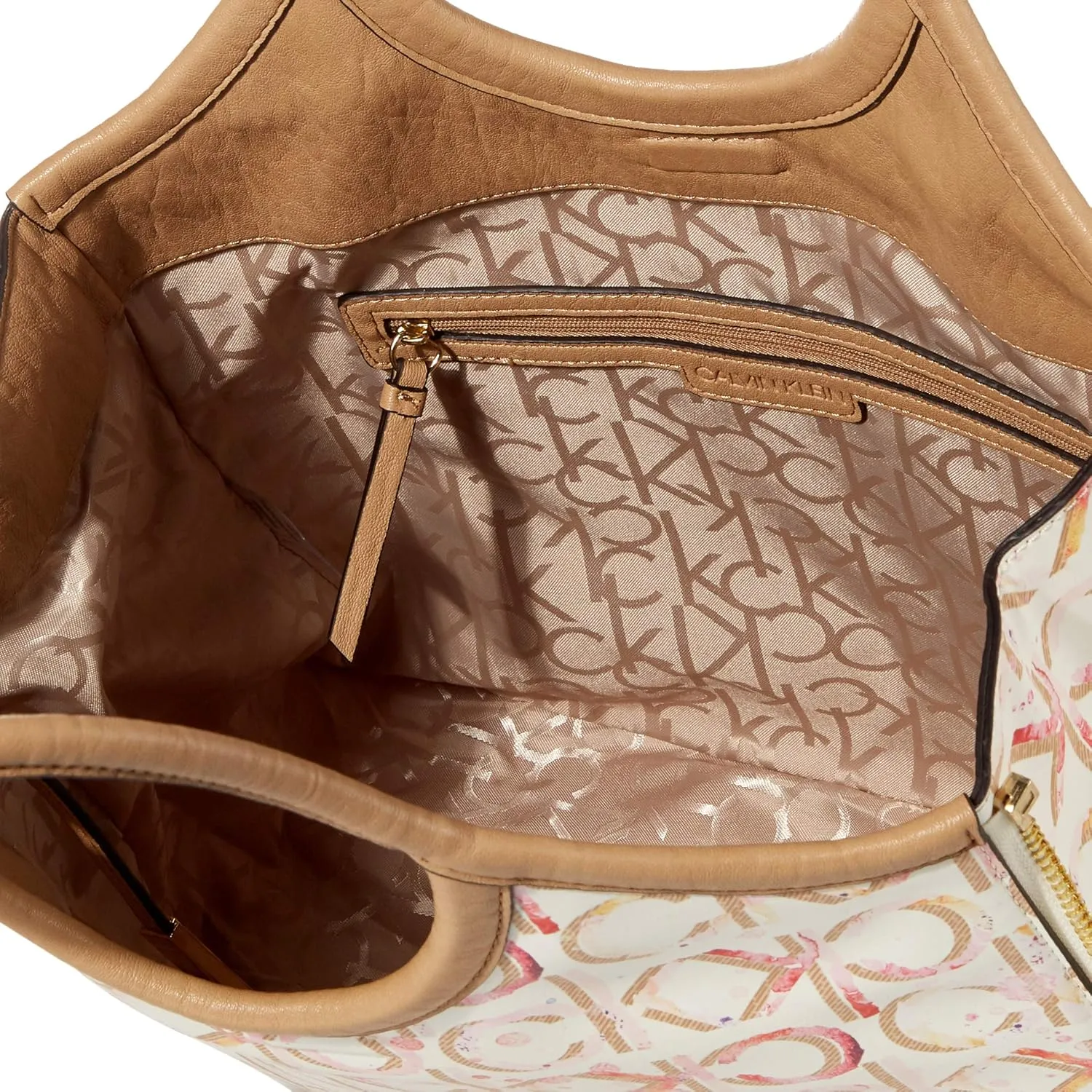 Calvin Klein Gabrianna Novelty Slim Side Zip Tote
