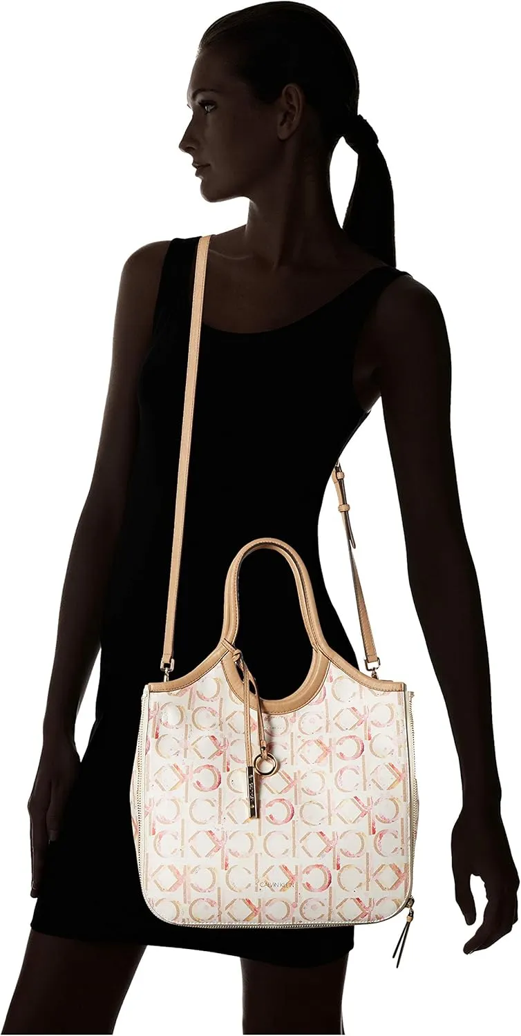 Calvin Klein Gabrianna Novelty Slim Side Zip Tote
