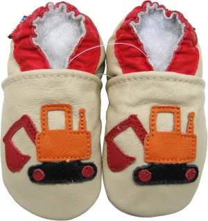Carozoo 18 Designs Baby Shoes Leather Soft Sole Prewalker Crib Slippers Toddler Kids Shoes (0-6 Months to 7-8 Years)