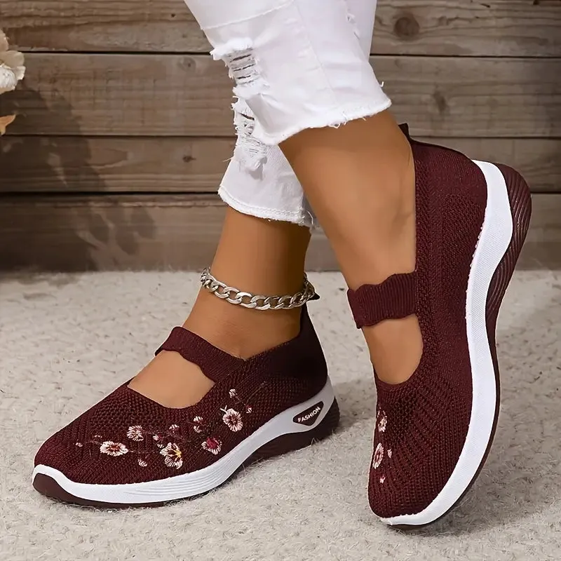 Cherry Soft Slip On Trainers™
