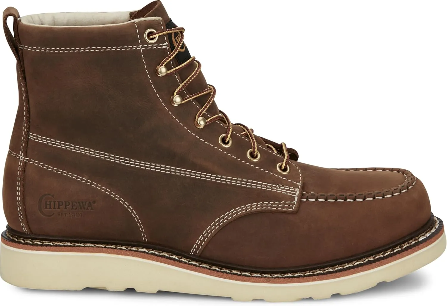 Chippewa Men's Edge Walker 6" Lace Up Wedge Work Boot